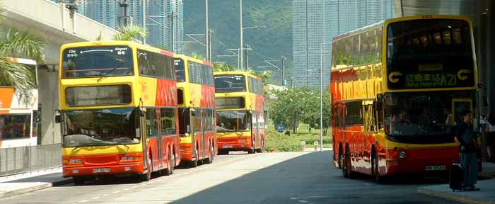 Cityflyer Tridents at Lan Tau Bus Station